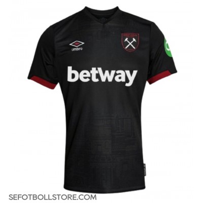 West Ham United Edson Alvarez #19 Replika Bortatröja 2024-25 Kortärmad West Ham United Edson Alvarez #19 Replika Bortatröja 2024-25 Kortärmad